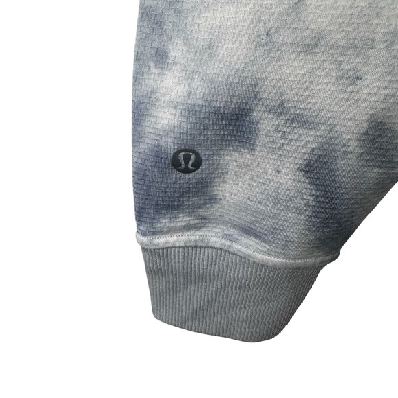 Lululemon Textured Tech Hoodie Diamond Dye Mens Size Medium‎ EUC - Picture 8 of 11